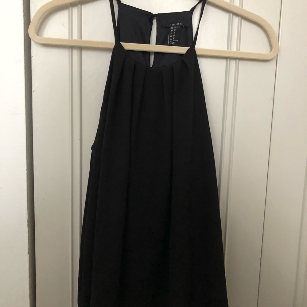 Flowy Black Tank Top